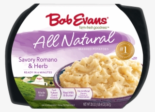 Bob Evans Natural Savory Romano And Herb Mashed Potatoes - Bob Evans Foods Mashed Potatoes