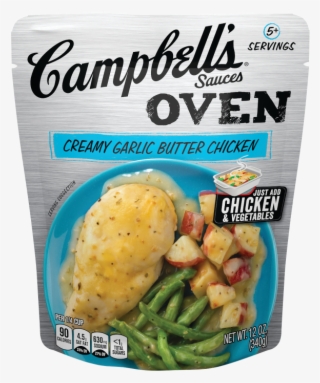Garlic Butter Chicken Oven Sauce - Campbell's Oven Sauces