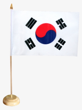 South Korea Table Flag - Mini South Korea Flag - 4x6"