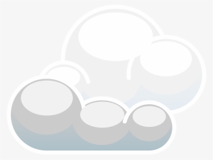 Realistic Weather Cliparts 8, Buy Clip Art - Bulutlu Hava Durumu Sembolü