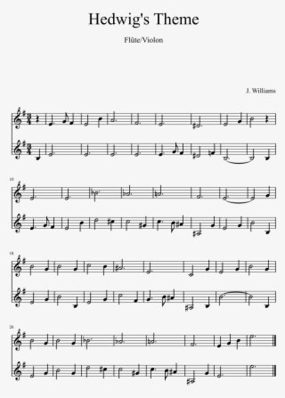 Hedwig's Theme - Sheet Music