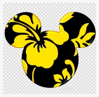 Hawaiian Mickey Mouse Clipart Minnie Mouse Mickey Mouse - Hawaiian Mickey Mouse Head