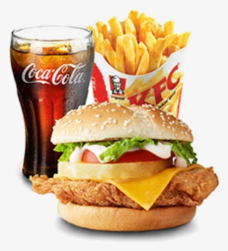 Hawaiian Burger Meal - Kfc Hawaiian Burger