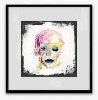 Svg Free Acid Drawing Portrait - Skull