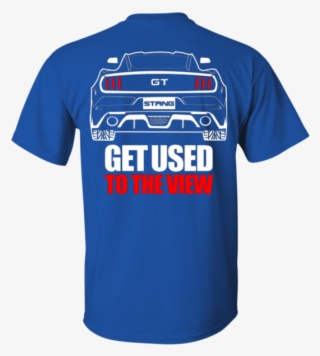 S550 Gt Ford Mustang Outline T-shirt - Birmingham City Football Shirt
