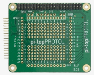 Pi-topprotoboard - Pi-top Pi-topproto Hat Compatible Prototype Board For