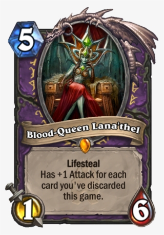 Blood-queen Lana'thel Card - Blood Queen Lana Thel Hearthstone