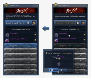 Six Additional Treasure Trove Slots Can Be Opened With - Blade And Soul