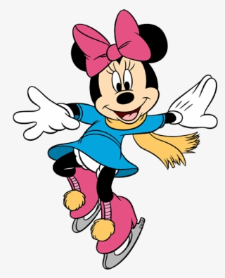 New Donald - Minnie Mouse Ice Skating Cartoon