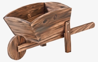 Garden Wheelbarrow - Transparent Png Flowers And Wheelbarrow