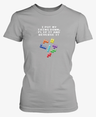 Tetris Falling Blocks Put My Thing Down Women's T-shirt