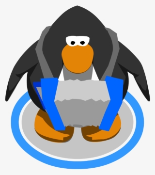 Blue Accordion Close Up In Game - Club Penguin Close Up