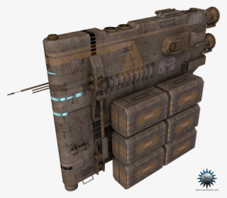 Larger Pic - - Industrial Spaceship