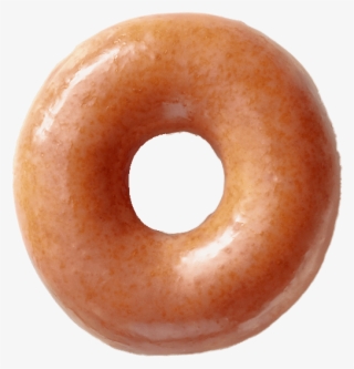 Pumpkin Spice Original Glazed Doughnut At Krispy Kreme - Doughnut