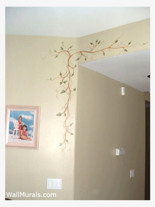 Painted Border Over Doorway - Wall