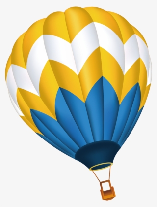 Hot Air Balloon Cartoon - Air Balloon Cartoon Vector