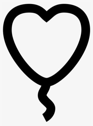Heart Balloon Icon - Heart