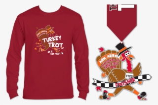 18 Turkeytrotshirtmedal Forweb Transparent - Turkey Trot Shirt 2018