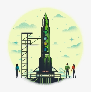Rocket Ship - Illustration