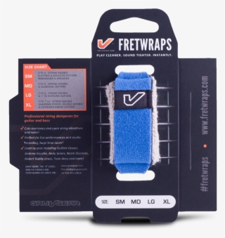 Fretwraps U2122 String Muters 1 Pack Gruv Gear Krane - Gruv Gear Fretwrap Hd Sky 1-pack (medium)