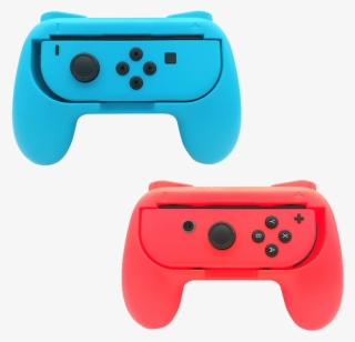 Controller Grip Neon Blue/red- Nintendo Switch - Nintendo Switch Joy Con Controller