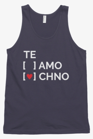 Te Amo Techno Tank Top - Mission Slimpossible
