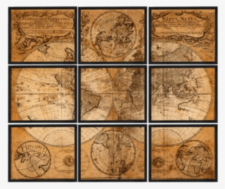 Vintage Map By Graphinc Framed Graphic Art Print