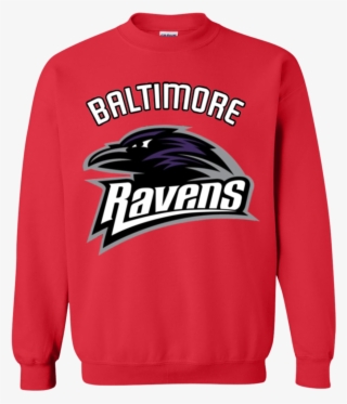 Baltimore Ravens T Shirt- Baltimore Ravens Logo G180 - Sweater
