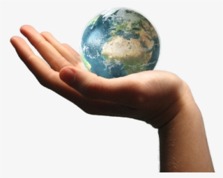 Earth In Hand Transparent Image - Atmospheric Pressure