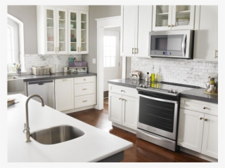 Whirlpool Ranges - Samsung 5.8 Cu Ft Electric Self Cleaning Slide In Range