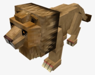 Big Cats Are Tamable Aggressive Mobs Found In The Overworld - Minecraft Lion Mo Creatures