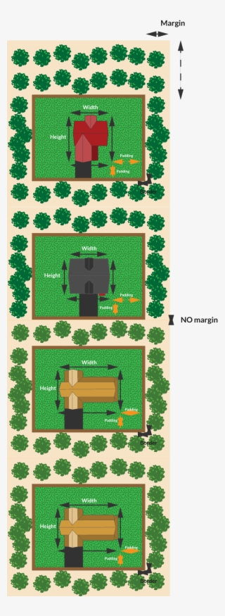 Each Of These Stacked Houses Must Have A Display With - House