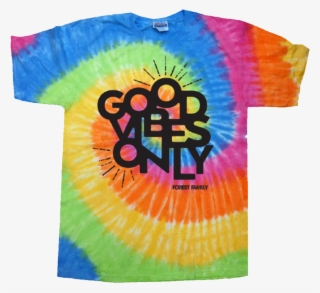 Electric Forest Good Vibes Only Tie Dye T-shirt - Eternity Boys' Tie-dyed T-shirt, Multi, Size 6