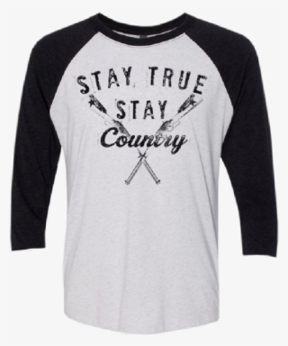 Unisex Heather White And Black Raglan - Raglan Sleeve