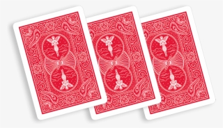 Bicycle Playing Cards 809 Mandolin Red By Uspcc - Invisible Deck Bicycle Mandolin (red) - Trick