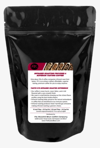 Pjs Coffee Back Label Wondershare