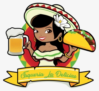 Png Library Download Mexican Cuisine Woman Clip Art - Mexican Girl Clipart