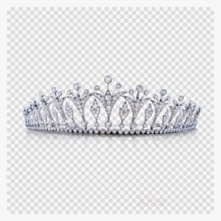 Crown - Silver Diamond Crown Png