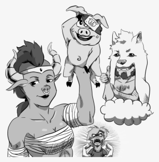 0 Replies 5 Retweets 44 Likes - Cartoon