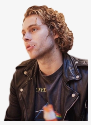 Luke Hemmings Png - Leather Jacket