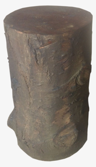 The Tree Stump Side Table - Wood