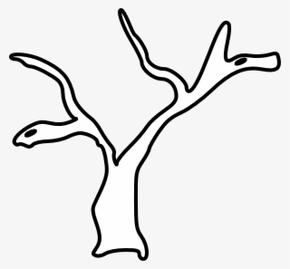 Tree Branch Black And White Clipart