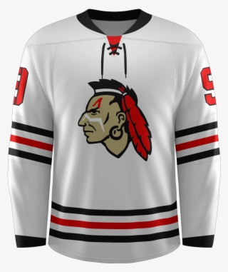 Prolook Tackle/twill "blackhawks" Hockey Jersey - Winnacunnet Warriors