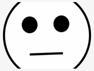 Black And White Smiley Faces - Circle