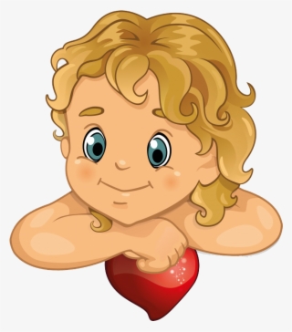 Cupid Valentines Day Transprent Png - Baby Angel Png