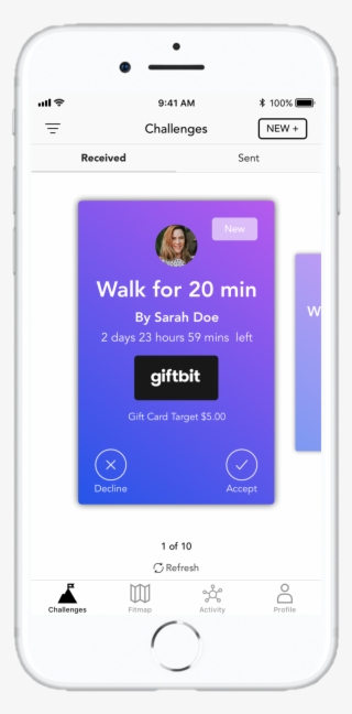 Open Your Challenge Card - Portable Network Graphics