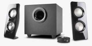 Hi-res Photo - Cyber Acoustics Ca-3350 Curve.storm Speaker System
