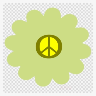 Hippie Flowers Clipart 1960s Flower Power Hippie - Clip Art