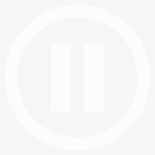 Pause Button - Icono Pausa Blanco Png