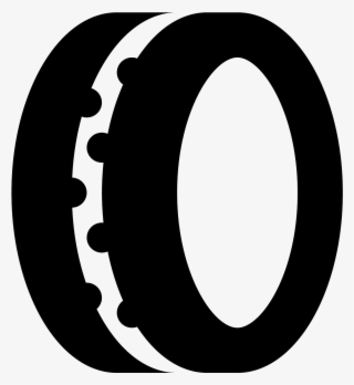 The Icon Is A Simplified Depiction Of A Car Tire - Icon